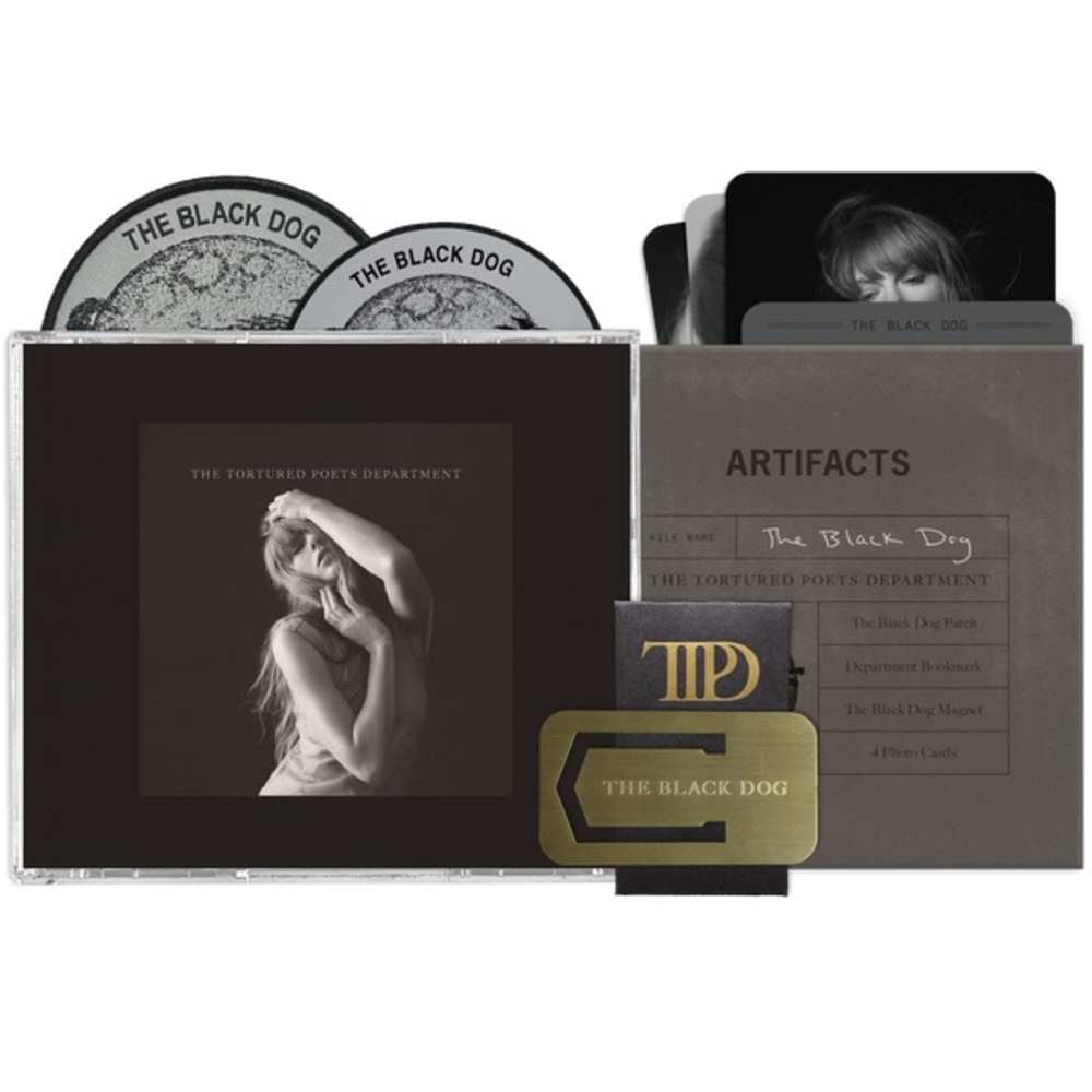 Tortured Poets Department Collector's Edition Deluxe CD The Black Dog Edition